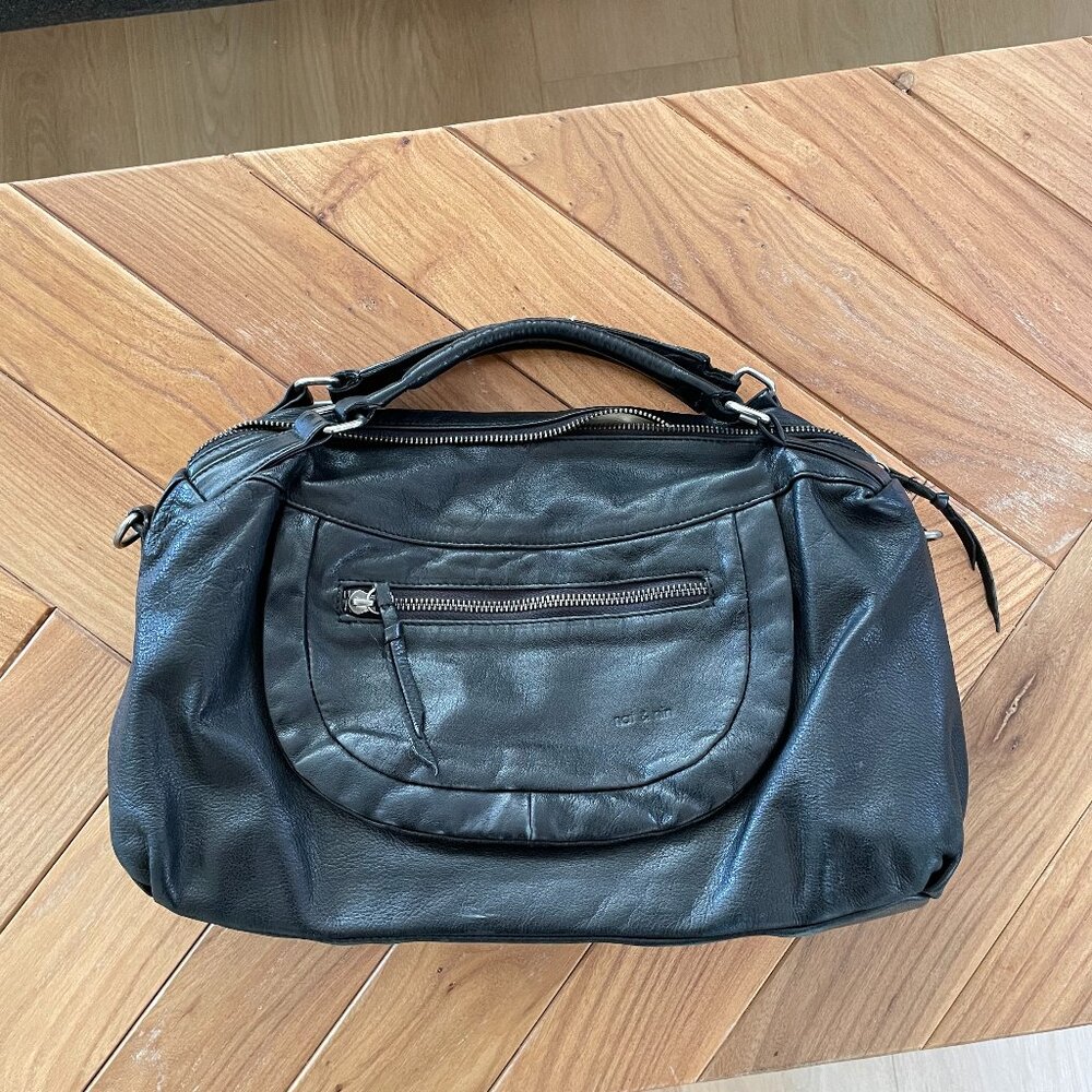 Nat & Nin Megan hand bag black
